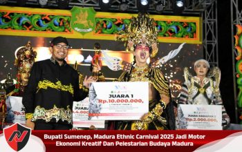 Bupati Sumenep, Madura Ethnic Carnival 2025 Jadi Motor Ekonomi Kreatif Dan Pelestarian Budaya Madura