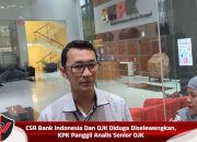 CSR Bank Indonesia Dan OJK Diduga Diselewengkan, KPK Panggil Analis Senior OJK
