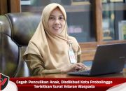 Cegah Penculikan Anak, Disdikbud Kota Probolinggo Terbitkan Surat Edaran Waspada
