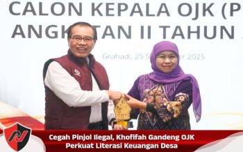 Cegah Pinjol Ilegal, Khofifah Gandeng OJK Perkuat Literasi Keuangan Desa