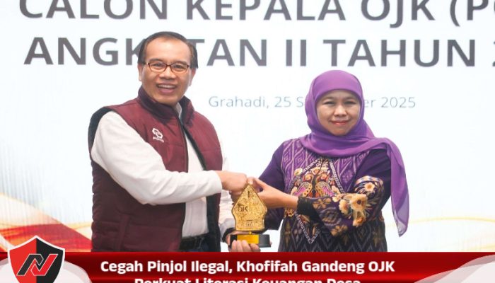 Cegah Pinjol Ilegal, Khofifah Gandeng OJK Perkuat Literasi Keuangan Desa