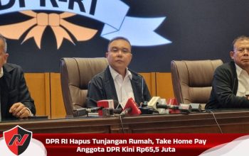 DPR RI Hapus Tunjangan Rumah, Take Home Pay Anggota DPR Kini Rp65,5 Juta