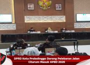 DPRD Kota Probolinggo Dorong Pelebaran Jalan Citarum Masuk APBD 2026