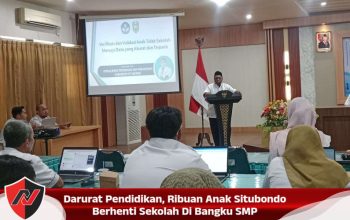 Darurat Pendidikan, Ribuan Anak Situbondo Berhenti Sekolah Di Bangku SMP