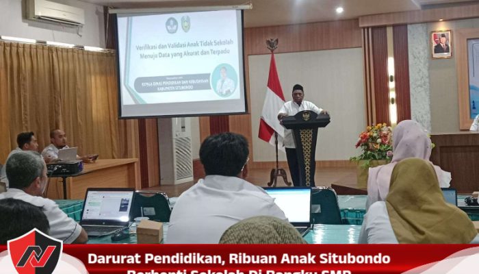 Darurat Pendidikan, Ribuan Anak Situbondo Berhenti Sekolah Di Bangku SMP