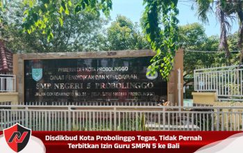 Disdikbud Kota Probolinggo Tegas, Tidak Pernah Terbitkan Izin Guru SMPN 5 ke Bali