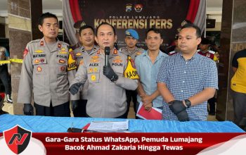 Gara-Gara Status WhatsApp, Pemuda Lumajang Bacok Ahmad Zakaria Hingga Tewas