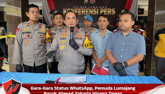Gara-Gara Status WhatsApp, Pemuda Lumajang Bacok Ahmad Zakaria Hingga Tewas