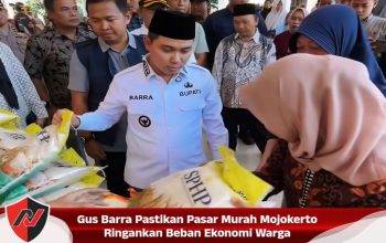 Gus Barra Pastikan Pasar Murah Mojokerto Ringankan Beban Ekonomi Warga