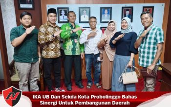 IKA UB Dan Sekda Kota Probolinggo Bahas Sinergi Untuk Pembangunan Daerah