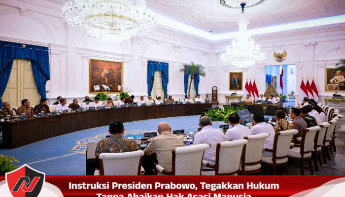 Instruksi Presiden Prabowo, Tegakkan Hukum Tanpa Abaikan Hak Asasi Manusia