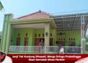 Janji Tak Kunjung Ditepati, Warga Dringu Probolinggo Akan Geruduk Dinas Perkim