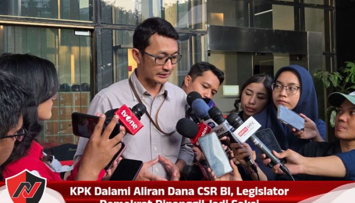 KPK Dalami Aliran Dana CSR BI, Legislator Demokrat Dipanggil Jadi Saksi