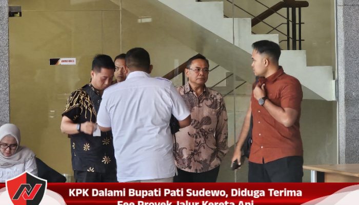 KPK Dalami Bupati Pati Sudewo, Diduga Terima Fee Proyek Jalur Kereta Api