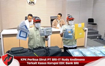 KPK Periksa Dirut PT BRI-IT Rudy Andimono Terkait Kasus Korupsi EDC Bank BRI