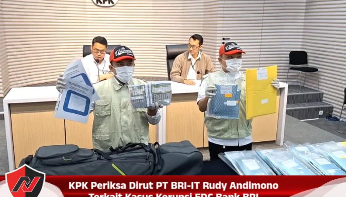 KPK Periksa Dirut PT BRI-IT Rudy Andimono Terkait Kasus Korupsi EDC Bank BRI
