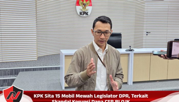 KPK Sita 15 Mobil Mewah Legislator DPR, Terkait Skandal Korupsi Dana CSR BI OJK