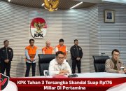 KPK Tahan 3 Tersangka Skandal Suap Rp176 Miliar Di Pertamina