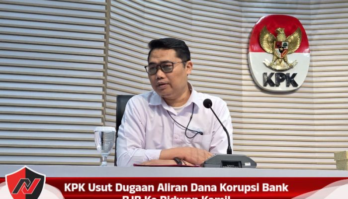 KPK Usut Dugaan Aliran Dana Korupsi Bank BJB Ke Ridwan Kamil