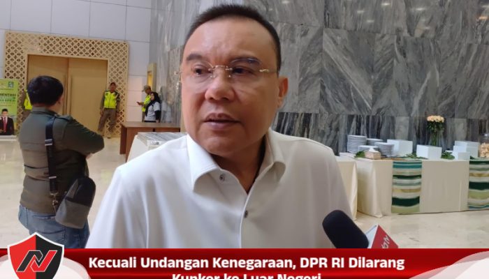 Kecuali Undangan Kenegaraan, DPR RI Dilarang Kunker ke Luar Negeri