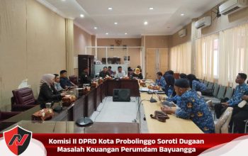 Komisi II DPRD Kota Probolinggo Soroti Dugaan Masalah Keuangan Perumdam Bayuangga