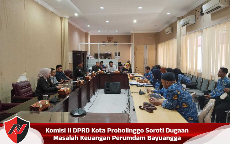 Komisi II DPRD Kota Probolinggo Soroti Dugaan Masalah Keuangan Perumdam Bayuangga