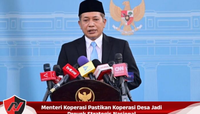Menteri Koperasi Pastikan Koperasi Desa Jadi Proyek Strategis Nasional