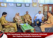 PPID Pamekasan Monitoring Pelayanan Informasi Dan Siapkan Posbakum Kecamatan