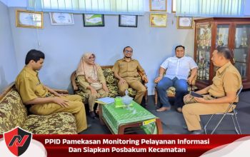 PPID Pamekasan Monitoring Pelayanan Informasi Dan Siapkan Posbakum Kecamatan