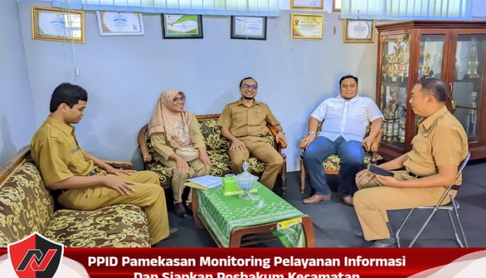 PPID Pamekasan Monitoring Pelayanan Informasi Dan Siapkan Posbakum Kecamatan