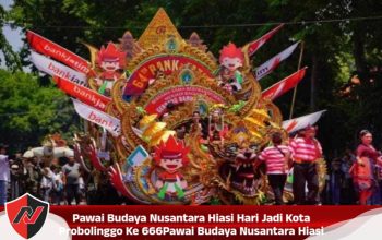 Pawai Budaya Nusantara Hiasi Hari Jadi Kota Probolinggo Ke 666