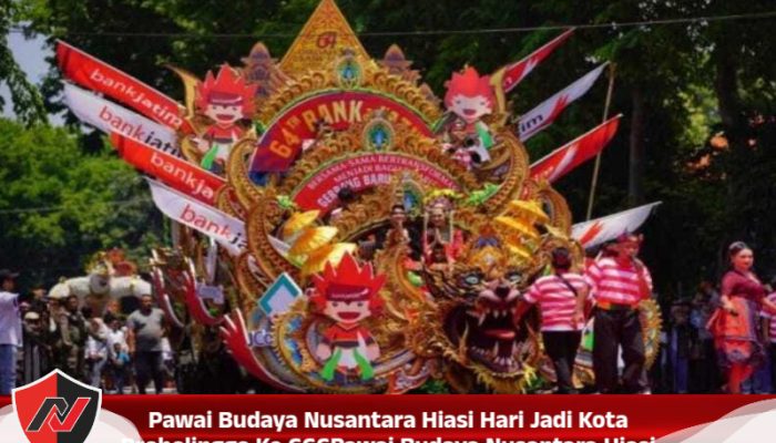 Pawai Budaya Nusantara Hiasi Hari Jadi Kota Probolinggo Ke 666