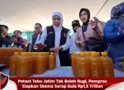 Petani Tebu Jatim Tak Boleh Rugi, Pemprov Siapkan Skema Serap Gula Rp1,5 Triliun