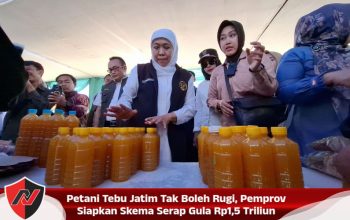 Petani Tebu Jatim Tak Boleh Rugi, Pemprov Siapkan Skema Serap Gula Rp1,5 Triliun