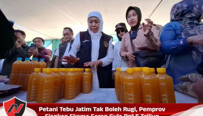 Petani Tebu Jatim Tak Boleh Rugi, Pemprov Siapkan Skema Serap Gula Rp1,5 Triliun