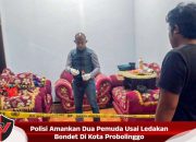 Polisi Amankan Dua Pemuda Usai Ledakan Bondet Di Kota Probolinggo