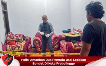 Polisi Amankan Dua Pemuda Usai Ledakan Bondet Di Kota Probolinggo