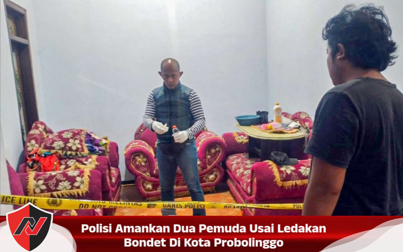 Polisi Amankan Dua Pemuda Usai Ledakan Bondet Di Kota Probolinggo