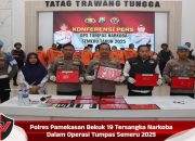 Polres Pamekasan Bekuk 19 Tersangka Narkoba Dalam Operasi Tumpas Semeru 2025