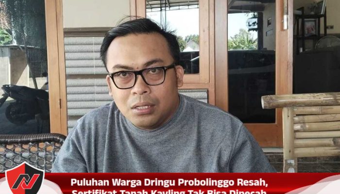 Puluhan Warga Dringu Probolinggo Resah, Sertifikat Tanah Kavling Tak Bisa Dipecah
