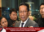 RUU Perampasan Aset Jadi Prioritas Pemerintah, Menkum Tegaskan Sesuai Arahan Presiden Prabowo