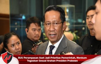 RUU Perampasan Aset Jadi Prioritas Pemerintah, Menkum Tegaskan Sesuai Arahan Presiden Prabowo