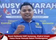 Resmi Nahkodai KNPI Sumenep, Khairul Umam Fokus Peran Pemuda Dalam Pembangunan