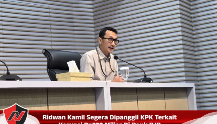 Ridwan Kamil Segera Dipanggil KPK Terkait Korupsi Rp222 Miliar Di Bank BJB