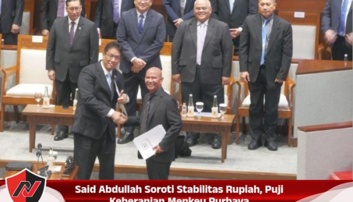 Said Abdullah Soroti Stabilitas Rupiah, Puji Keberanian Menkeu Purbaya