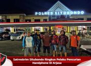 Satreskrim Situbondo Ringkus Pelaku Pencurian Handphone Di Arjasa