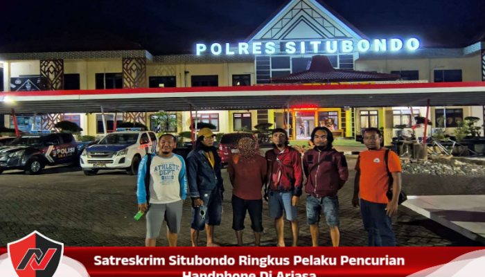 Satreskrim Situbondo Ringkus Pelaku Pencurian Handphone Di Arjasa