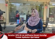Senator DPD RI Lia Istifhama Desak Komdigi Tindak Aplikator Ojol Nakal