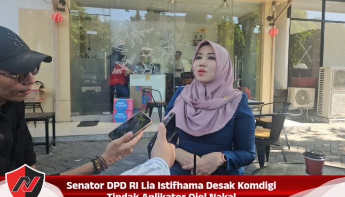 Senator DPD RI Lia Istifhama Desak Komdigi Tindak Aplikator Ojol Nakal