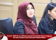 Senator DPDD RI Lia Istifhama Desak Pemerintah Pusat Tanggung PBI JKN, Pastikan Hak Kesehatan Rakyat Miskin